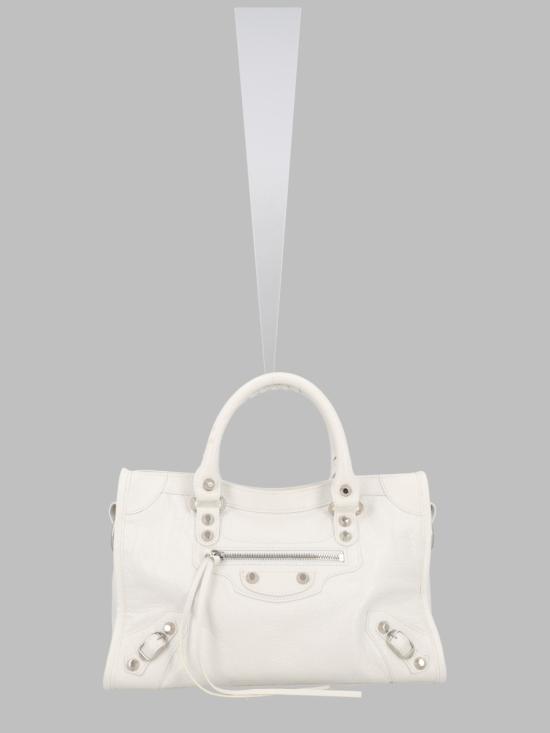 26FW 발렌시아가 르 시티 스몰 백 811442 2AA9S9104 WHITE