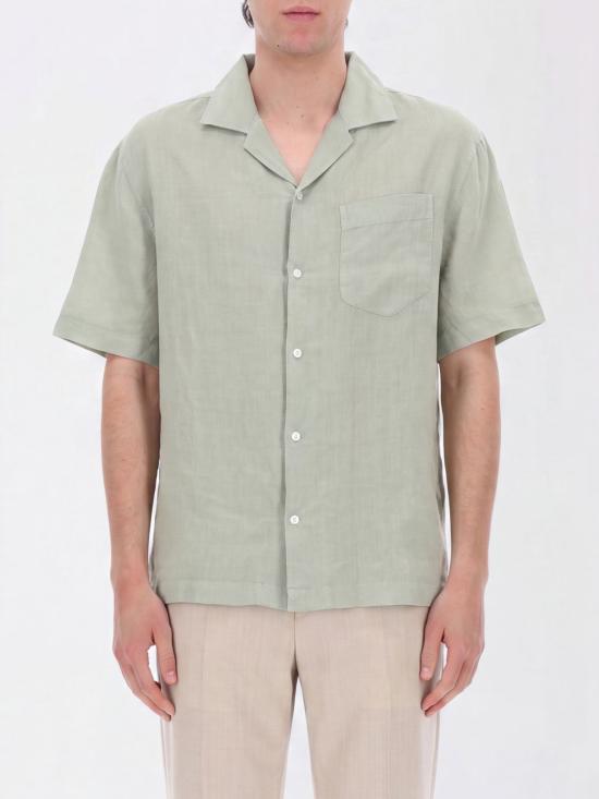 26SS 휴고보스 반팔 셔츠 50561715 337 Green
