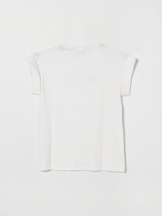 26SS [키즈] 엠에스지엠 티셔츠 S6MSJGTH070 001 White - MSGM