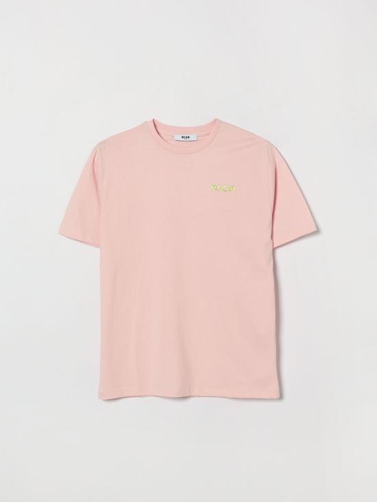 26SS [키즈] 엠에스지엠 티셔츠 S6MSJUTH003 MS076 Pink