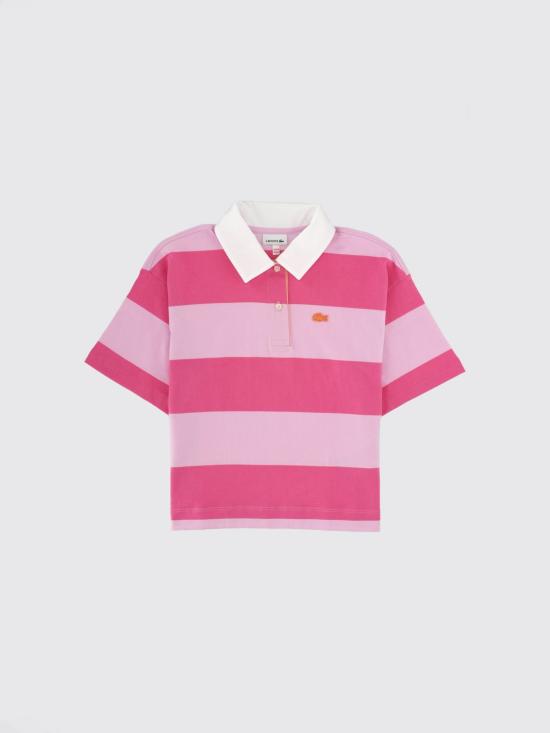 26SS [키즈] 라코스테 폴로 셔츠 447565 Z4H Pink