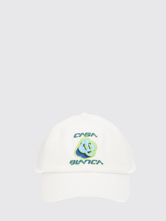 26SS 카사블랑카 모자 ASS26HAT002 01 White - CASABLANCA