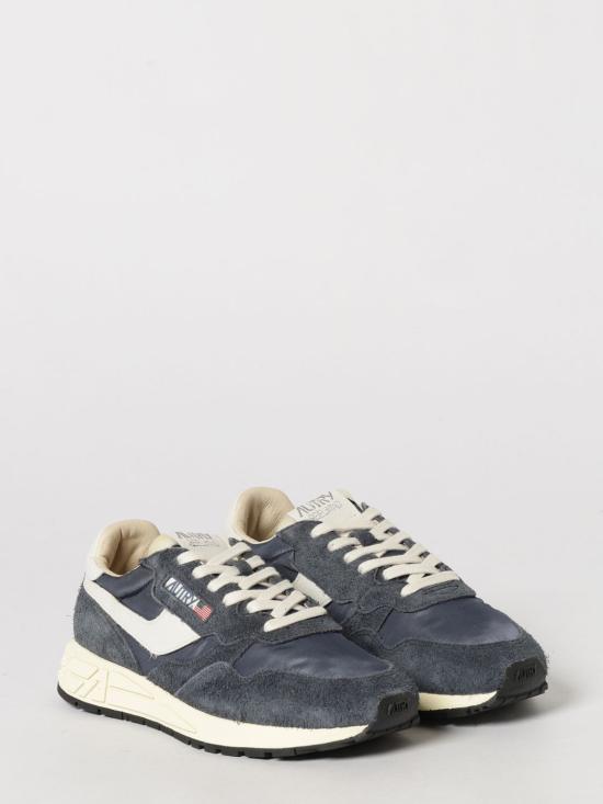 26FW 오트리 릴윈드 로우 나일론 스웨이드 스니커즈 WWLM NC30 Navy - AUTRY