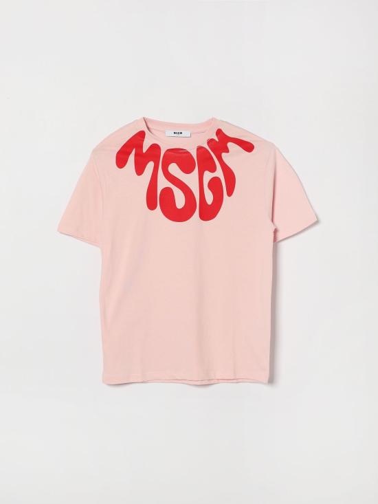 26SS [키즈] 엠에스지엠 티셔츠 S6MSJUTH222 MS076 Pink