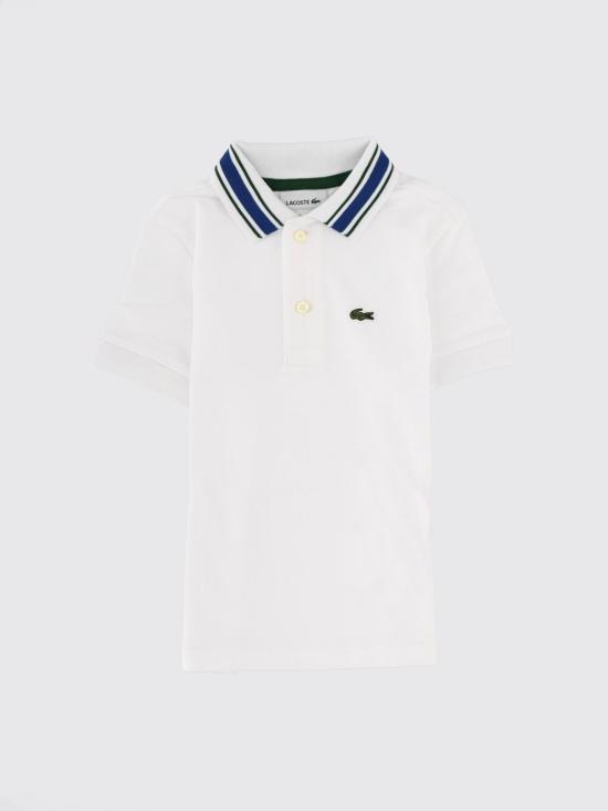 26SS [키즈] 라코스테 폴로 셔츠 847038 W8L White
