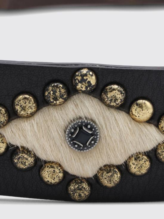 26FW 골든구스 벨트 GMA00851A00090083398 Mahogany - GOLDEN GOOSE