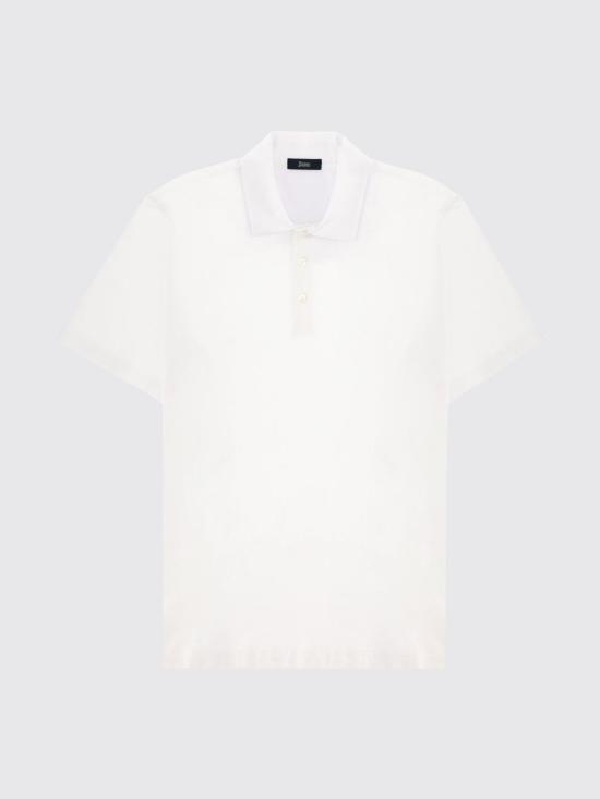 26SS 에르노 폴로 티셔츠 JPL00142U52003 1000 White - HERNO