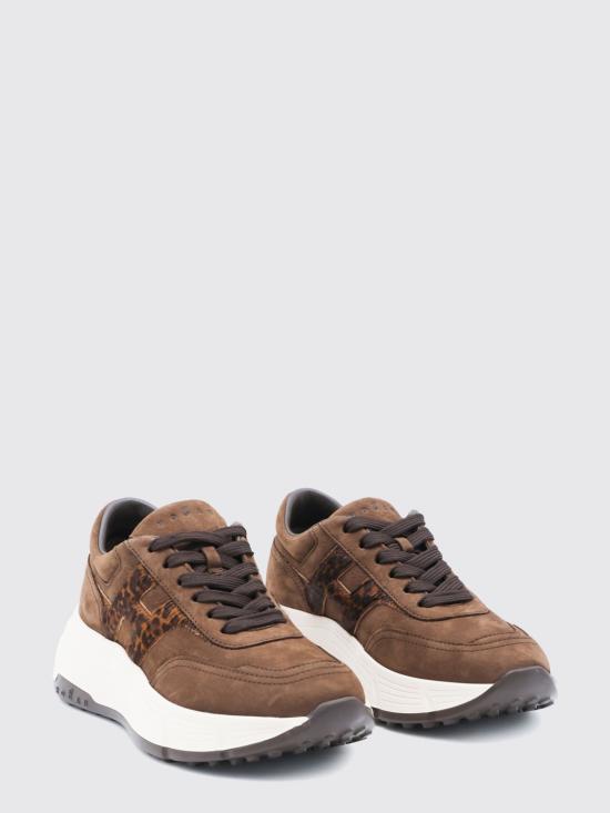 26FW 호간 스니커즈 HXW6690FR30VH8 0R1D Brown - HOGAN