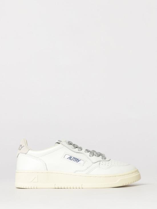 26FW 오트리 메달리스트 로우 레더 스니커즈 AULW SW03 White