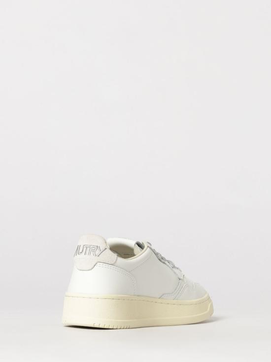 26FW 오트리 메달리스트 로우 레더 스니커즈 AULW SW03 White - AUTRY