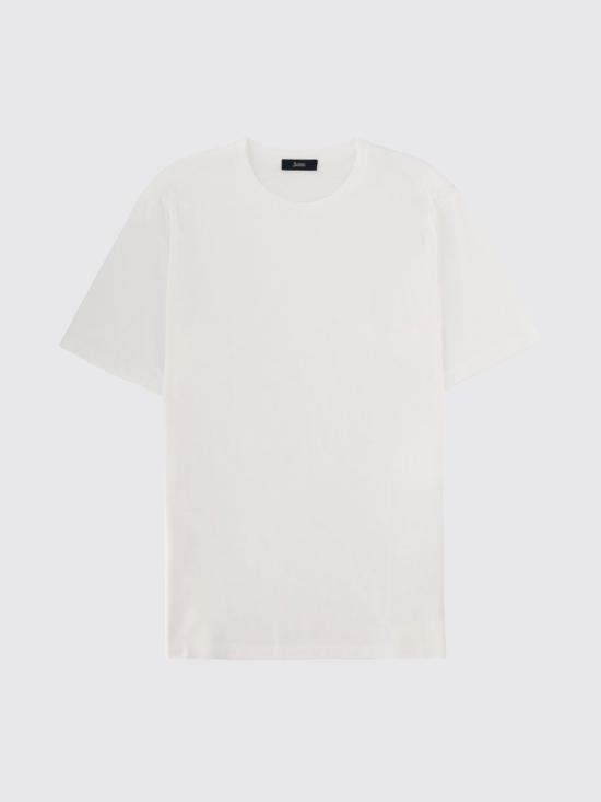 26SS 에르노 반팔 티셔츠 JG000166U52005 1000 White - HERNO