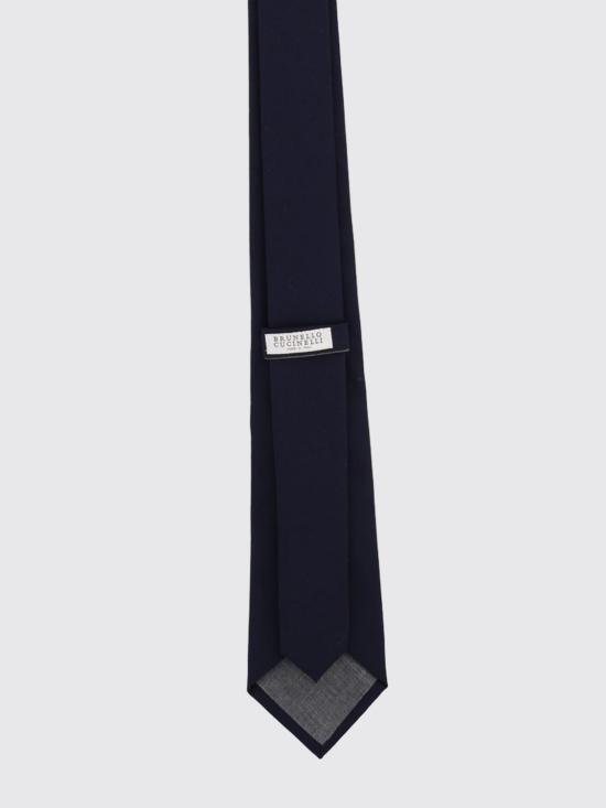 26SS 브루넬로 쿠치넬리 넥타이 M032P0018Y C263 Blue - BRUNELLO CUCINELLI
