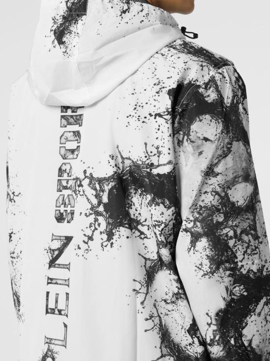 26SS 플레인스포츠 봄버 자켓 UAECMRB2925SXV005N 01 White - PLEIN SPORT