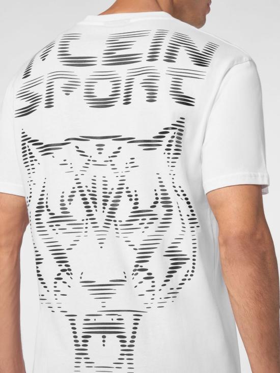 26SS 플레인스포츠 반팔 티셔츠 AADCMTK7952STE001N 01 White - PLEIN SPORT
