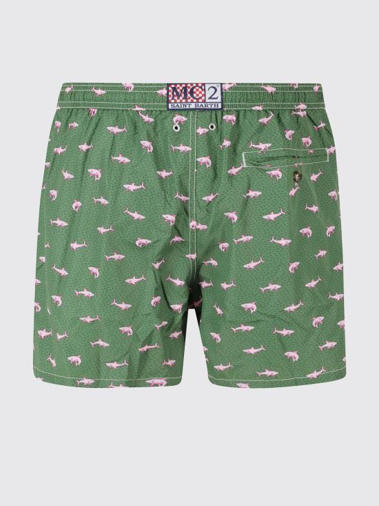 26SS 세인트바쓰 스윔팬츠 LIG0003 02149L Olive - MC2 SAINT BARTH