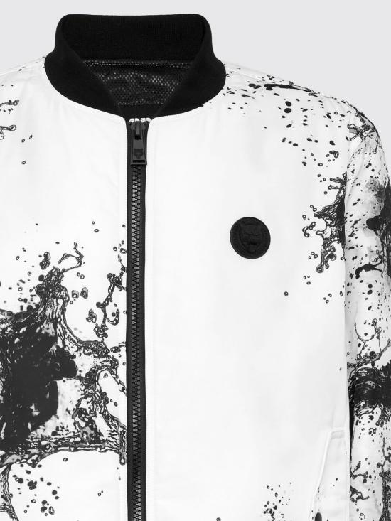 26SS 플레인스포츠 봄버 자켓 UAECMRB2924SXV005N 01 White - PLEIN SPORT