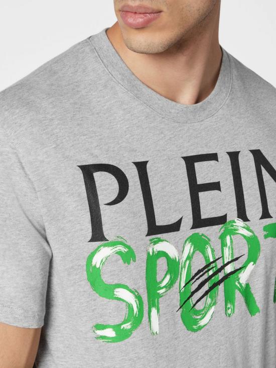 26SS 플레인스포츠 반팔 티셔츠 SADCMTK6914SJY001N 10 Grey - PLEIN SPORT