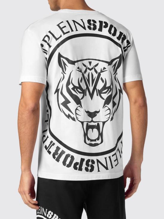26SS 플레인스포츠 반팔 티셔츠 FADCMTK7592STE003N 01 White - PLEIN SPORT