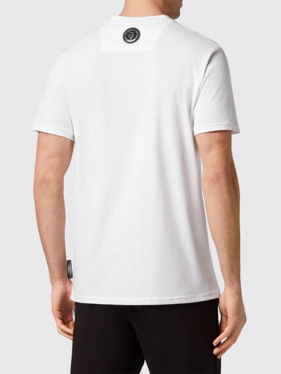 26SS 플레인스포츠 반팔 티셔츠 PACCMTK6325SJY001N 0102 White - PLEIN SPORT