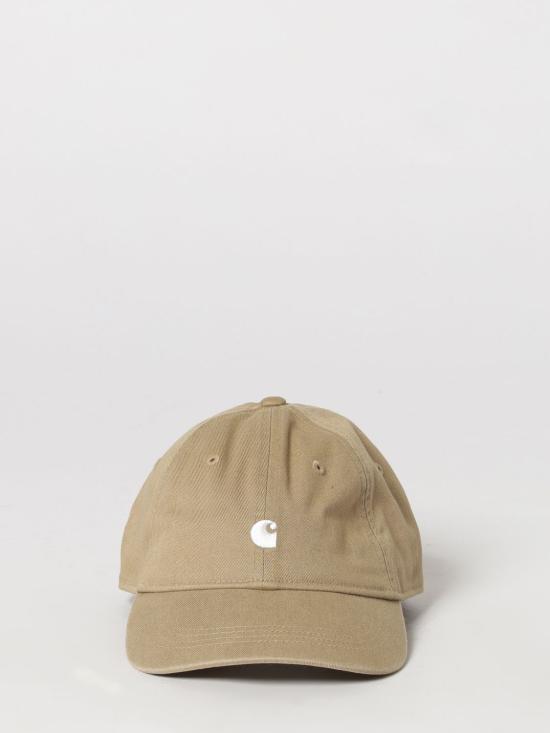 26FW 칼하트 WIP 메디슨 로고 볼캡 I036730 1Q5XX Leather - CARHARTT WIP