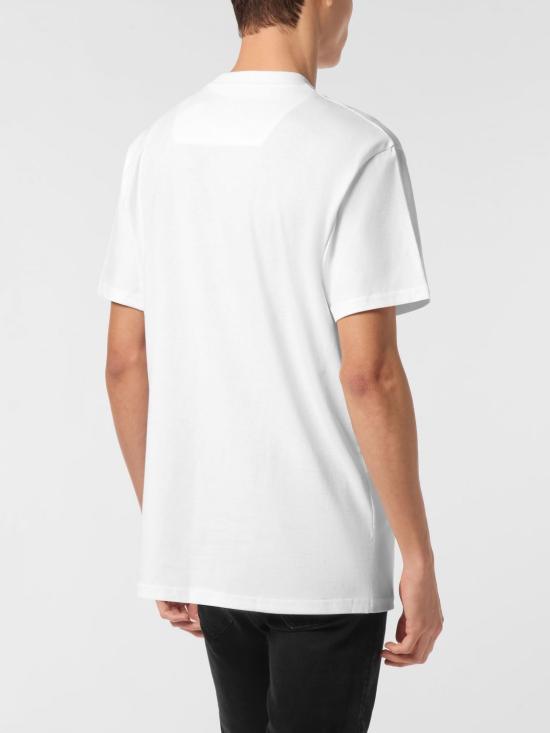26SS 필립 플레인 반팔 티셔츠 UAECMTK8778PJY002N 0187 White - PHILIPP PLEIN