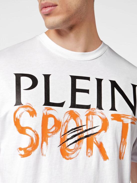 26SS 플레인스포츠 반팔 티셔츠 SADCMTK6914SJY001N 01 White - PLEIN SPORT
