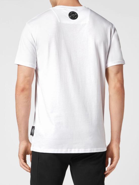 26SS 플레인스포츠 반팔 티셔츠 SADCMTK6914SJY001N 01 White - PLEIN SPORT