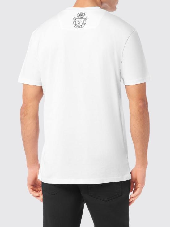 26SS 빌리어네어 반팔 티셔츠 DADCMTK8383BKN003N 01 White - BILLIONAIRE