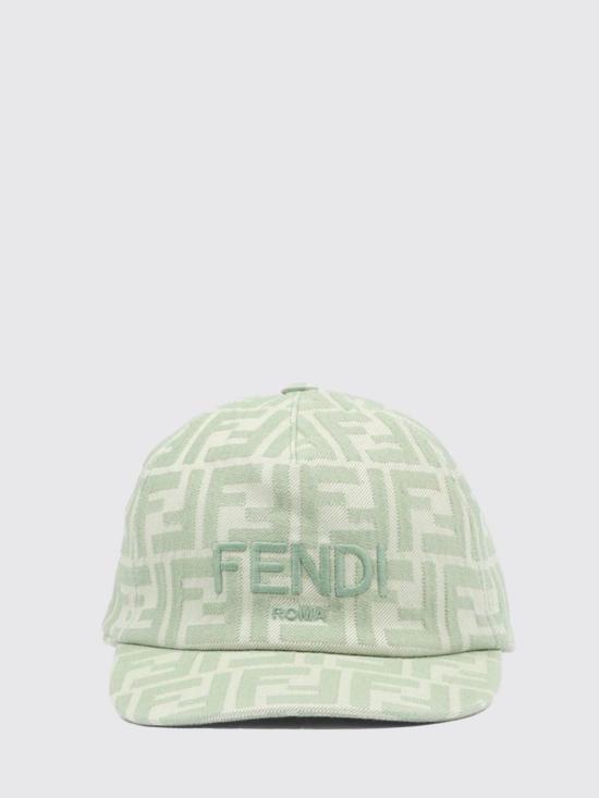 26SS [키즈] 펜디 모자 JFP082AWF6 F0QG2 Green - FENDI