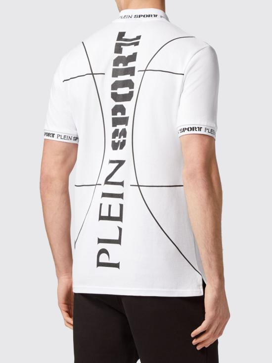 26SS 플레인스포츠 폴로 티셔츠 PACCMTK6341STE003N 0102 White - PLEIN SPORT