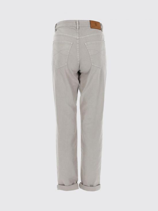 26SS 브루넬로 쿠치넬리 라이트웨이트 데님 팬츠 M277PD3210 C7500 Brown - BRUNELLO CUCINELLI
