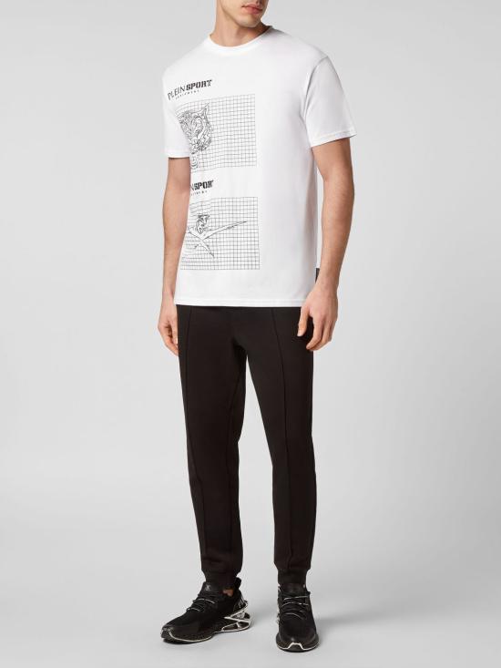 26SS 플레인스포츠 반팔 티셔츠 PACCMTK6326SJY001N 0102 White - PLEIN SPORT