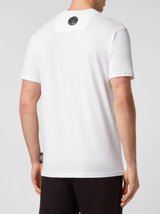 26SS 플레인스포츠 반팔 티셔츠 PACCMTK6326SJY001N 0102 White - PLEIN SPORT