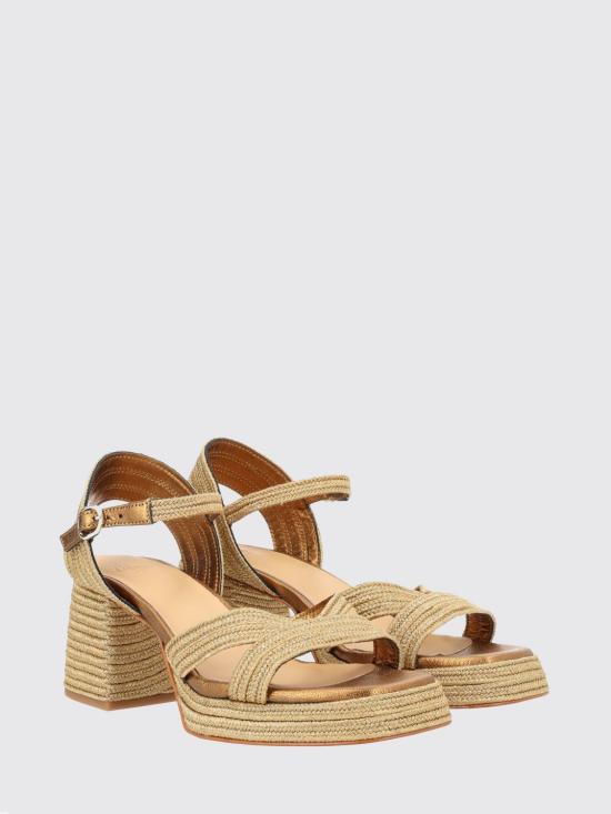 26SS 까스따네르 힐/펌프스 026223 ORO VIEJO Gold - CASTANER