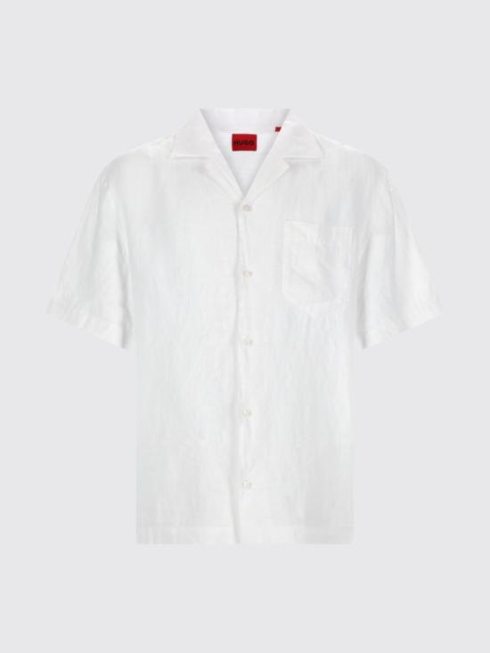 26SS 휴고보스 반팔 셔츠 50561715 199 White - HUGO BOSS