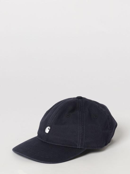 26FW 칼하트 WIP 메디슨 로고 볼캡 I036730 00BXX Blue