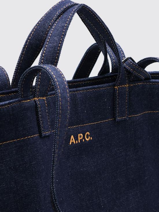 26FW 아페쎄 토트백 COHIZF67046 IAI Indigo - A.P.C.