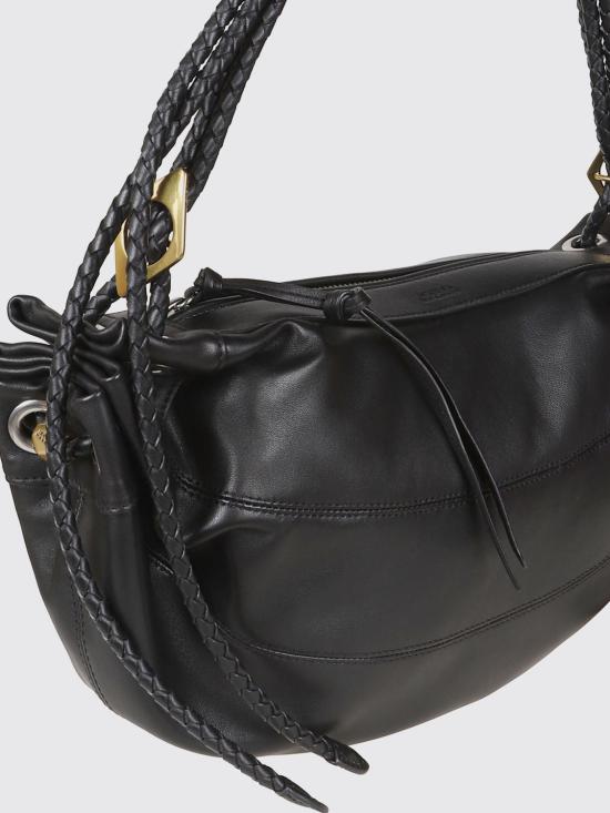 26SS 이자벨마랑 마이아 미디움 램스킨 레더 숄더백 PP0501FAD2C24M 01BK Black - ISABEL MARANT