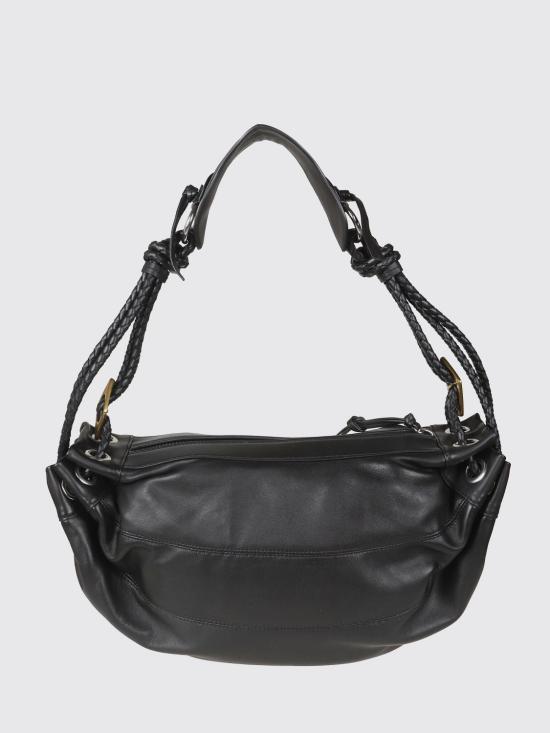 26SS 이자벨마랑 마이아 미디움 램스킨 레더 숄더백 PP0501FAD2C24M 01BK Black - ISABEL MARANT