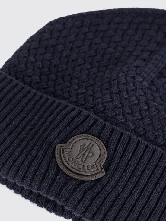 26FW 몽클레어 모자 L20913B00026M4281 742 Navy - MONCLER