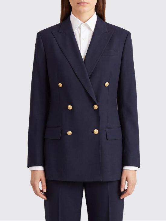 26SS 폴로 랄프로렌 더블 브레스트 스트레치 울 블레이저 211952717 004 Blue