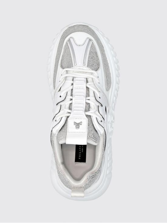 26SS 필립 플레인 스니커즈 PACSUSC0463PLE075N 01 White - PHILIPP PLEIN