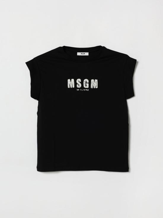 26SS [키즈] 엠에스지엠 티셔츠 S6MSJGTH070 110 Black