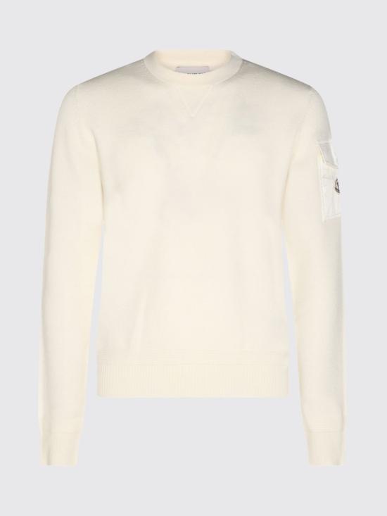 26FW 몽클레어 스웨터 L20919C00001M1131 034 White