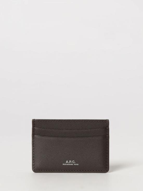 26FW 아페쎄 안드레 카드 홀더 PXAWVH63028 CAE Brown