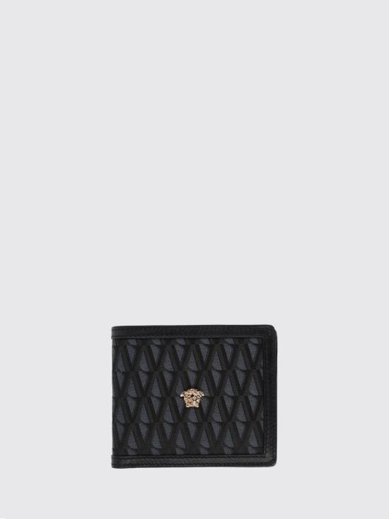 26SS 베르사체 남성지갑 DPU67371A16242 1B00V Black