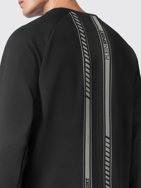 26SS 플레인스포츠 긴팔 티셔츠 AADCMJO1321STE003N 02 Black - PLEIN SPORT