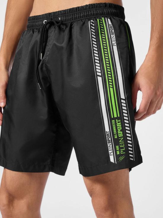 26SS 플레인스포츠 스윔팬츠 AADCMMX0180SXV005N 0227 Black - PLEIN SPORT