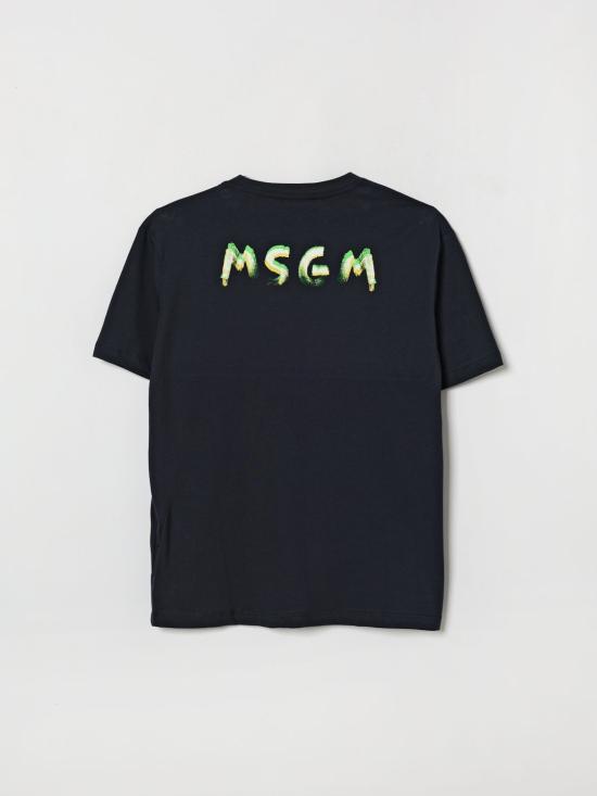 26SS [키즈] 엠에스지엠 티셔츠 S6MSJUTH003 MS072 Blue - MSGM