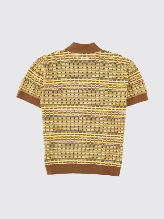 26SS 드롤드무슈 폴로 티셔츠 PO207CO209 Yellow - DROLE DE MONSIEUR
